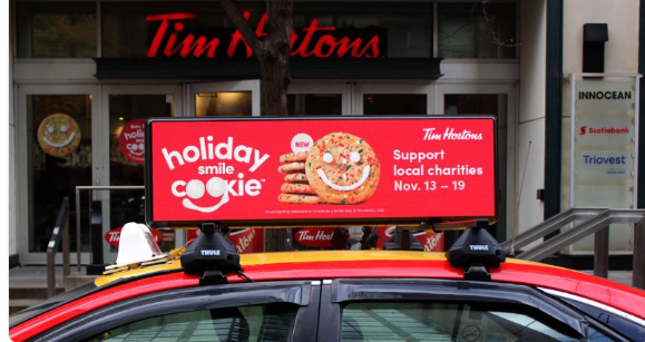 3uview taai roof led dispaly